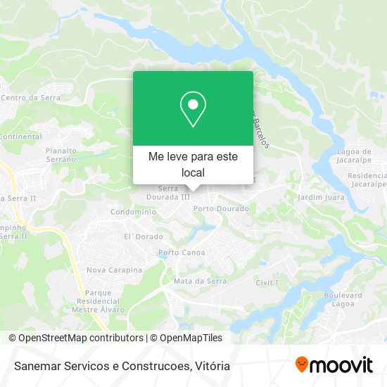 Sanemar Servicos e Construcoes mapa