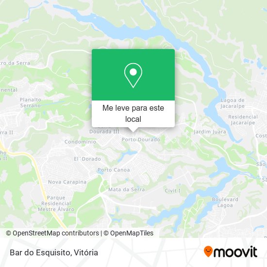 Bar do Esquisito mapa