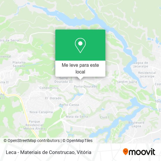 Leca - Materiais de Construcao mapa