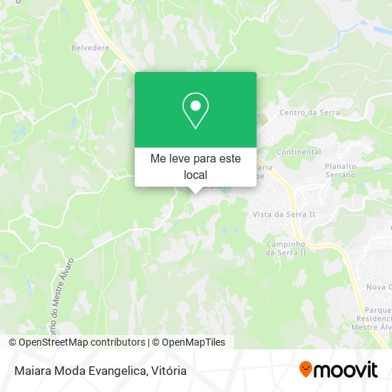 Maiara Moda Evangelica mapa