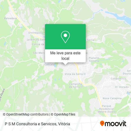 P S M Consultoria e Servicos mapa