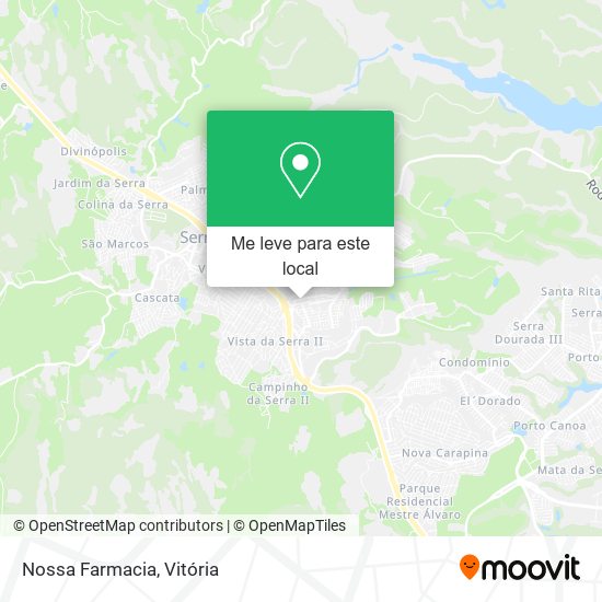 Nossa Farmacia mapa