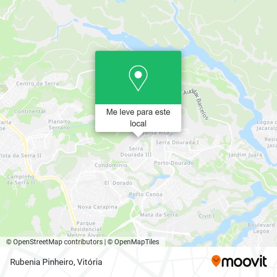Rubenia Pinheiro mapa