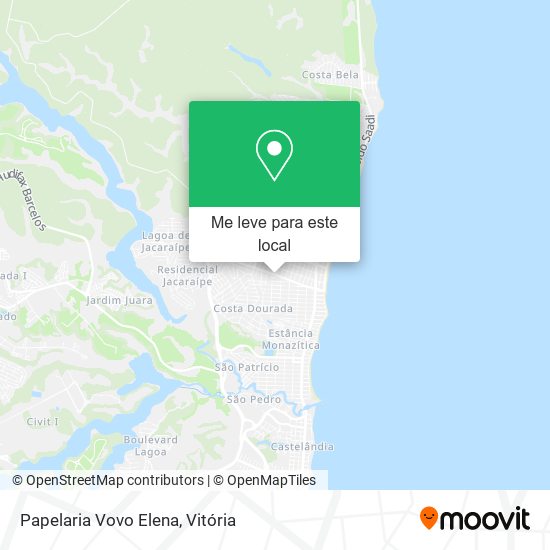 Papelaria Vovo Elena mapa
