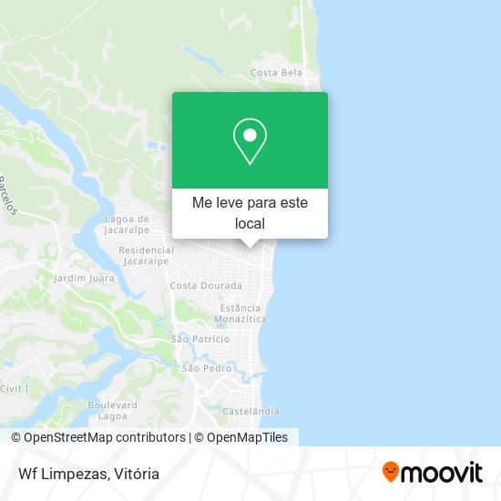 Wf Limpezas mapa