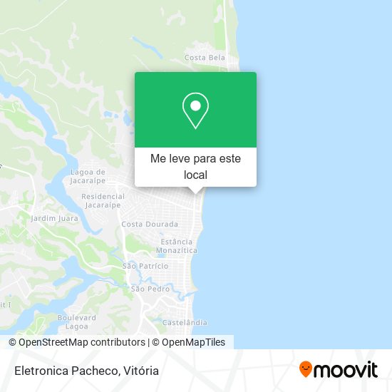 Eletronica Pacheco mapa
