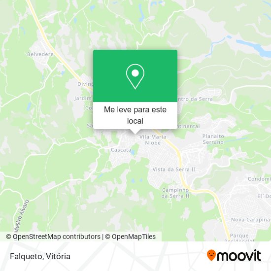 Falqueto mapa