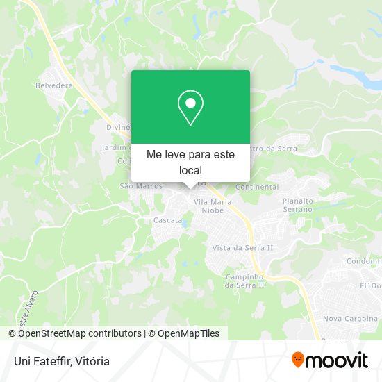 Uni Fateffir mapa