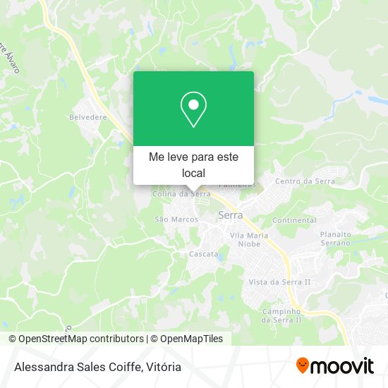 Alessandra Sales Coiffe mapa