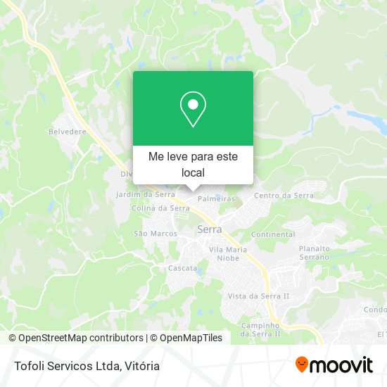 Tofoli Servicos Ltda mapa