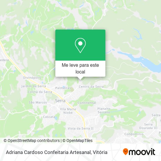 Adriana Cardoso Confeitaria Artesanal mapa