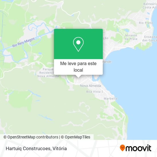Hartuiq Construcoes mapa