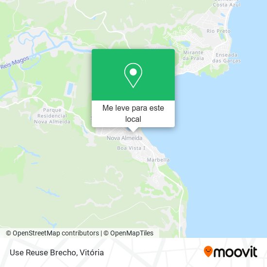 Use Reuse Brecho mapa
