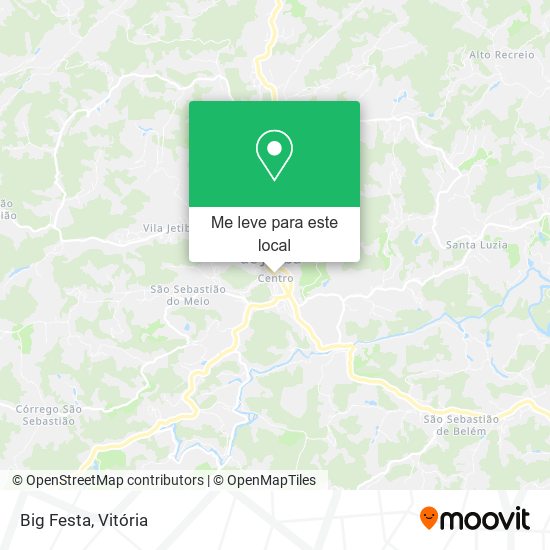 Big Festa mapa