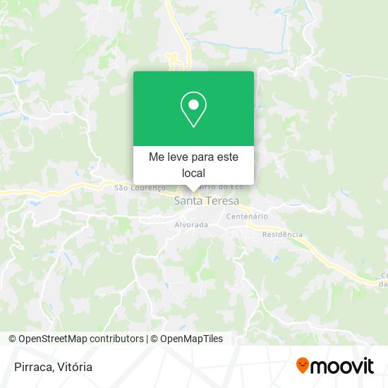 Pirraca mapa