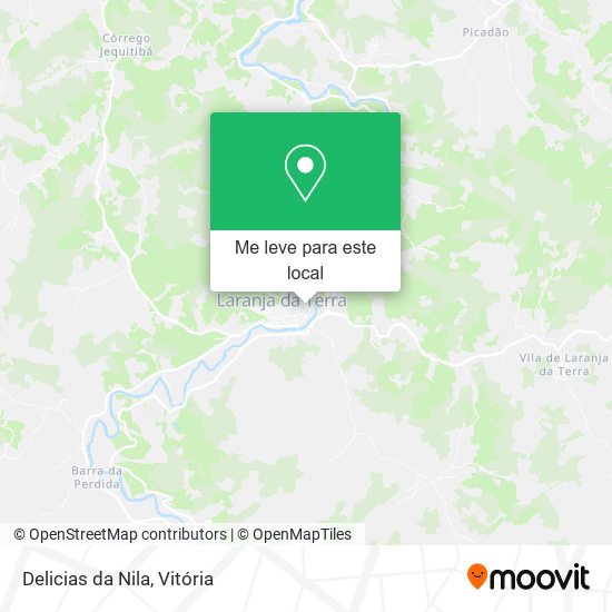Delicias da Nila mapa