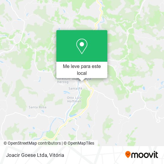 Joacir Goese Ltda mapa