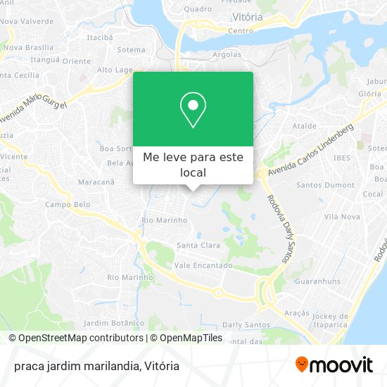 praca jardim marilandia mapa