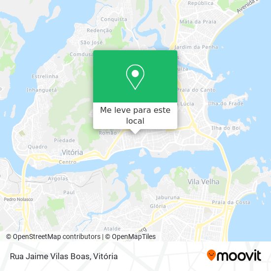 Rua Jaime Vilas Boas mapa