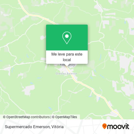 Supermercado Emerson mapa