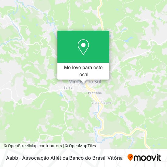Aabb - Associação Atlética Banco do Brasil mapa
