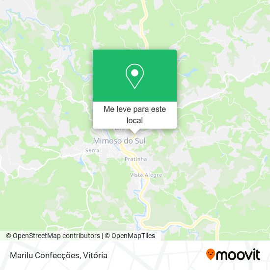 Marilu Confecções mapa