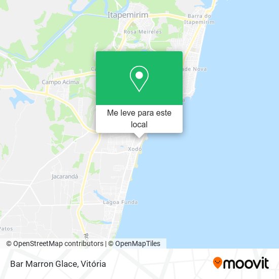 Bar Marron Glace mapa