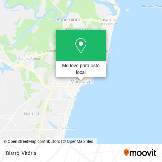 Bistrô mapa