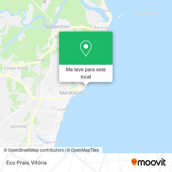 Eco Praia mapa