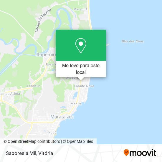 Sabores a Mil mapa