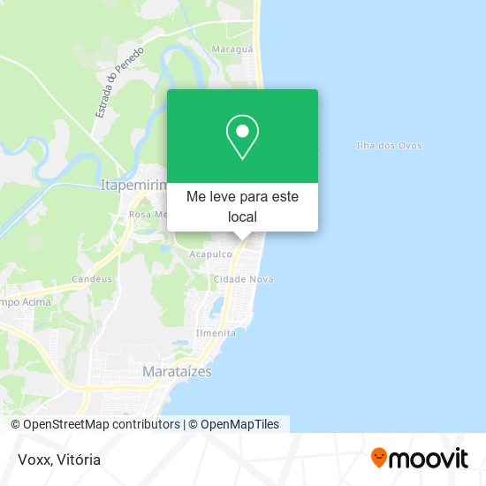 Voxx mapa