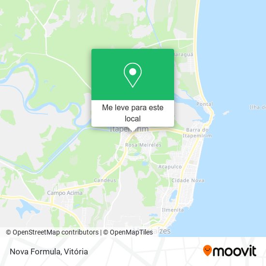 Nova Formula mapa