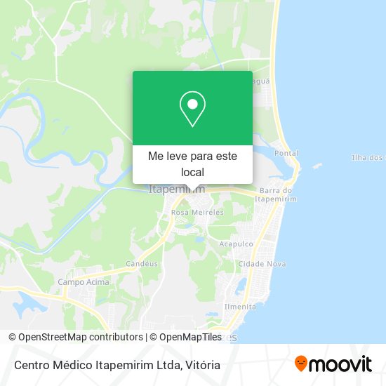 Centro Médico Itapemirim Ltda mapa