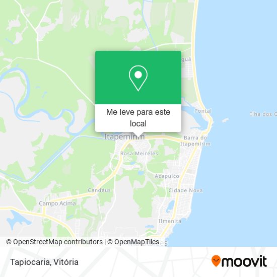 Tapiocaria mapa