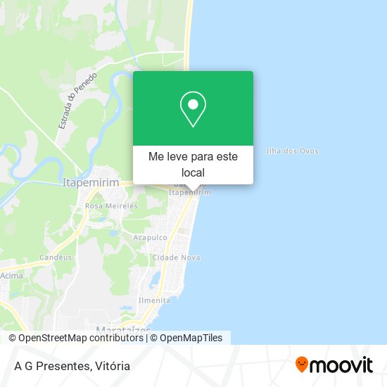 A G Presentes mapa