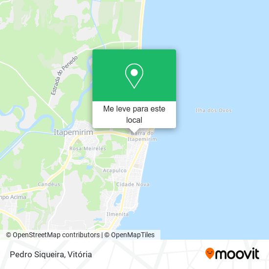 Pedro Siqueira mapa