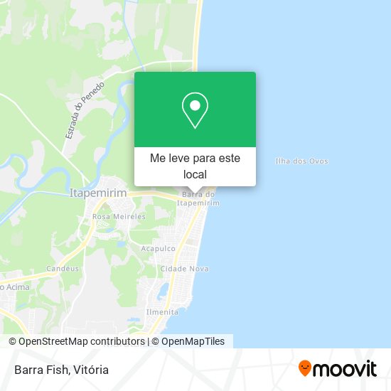 Barra Fish mapa