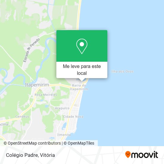 Colégio Padre mapa