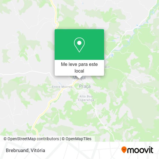 Brebruand mapa