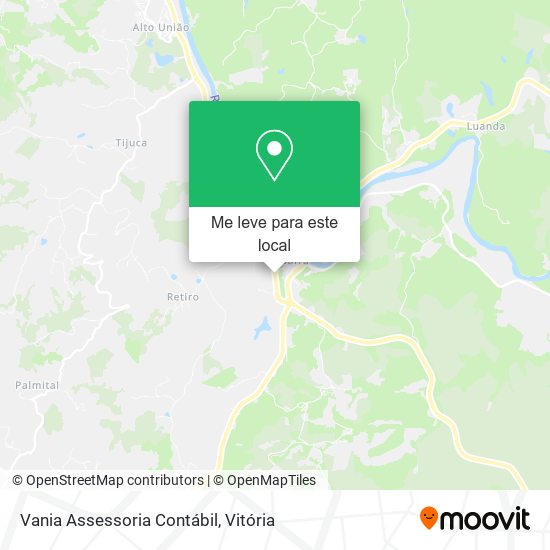 Vania Assessoria Contábil mapa
