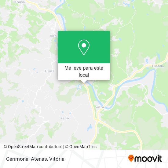 Cerimonal Atenas mapa