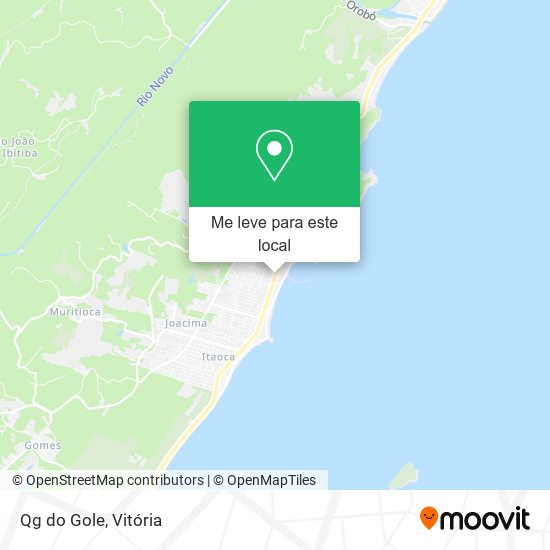 Qg do Gole mapa