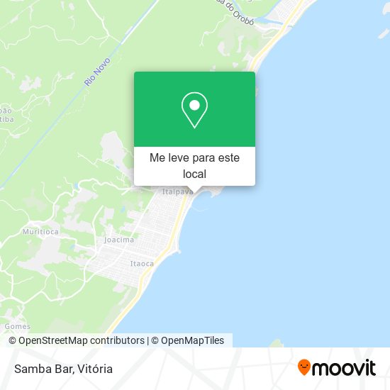 Samba Bar mapa