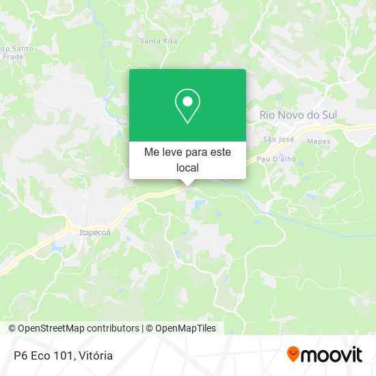 P6 Eco 101 mapa