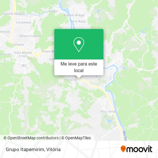 Grupo Itapemirim mapa