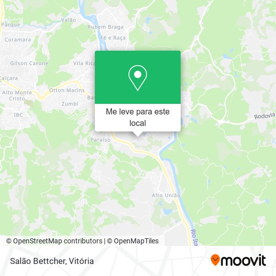 Salão Bettcher mapa