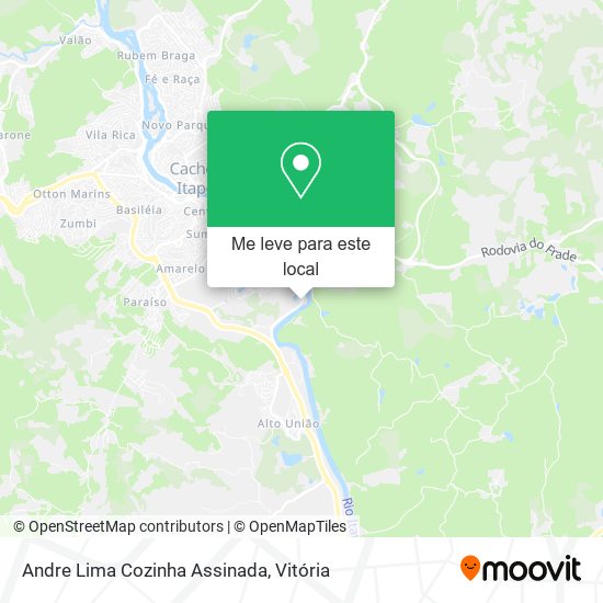 Andre Lima Cozinha Assinada mapa