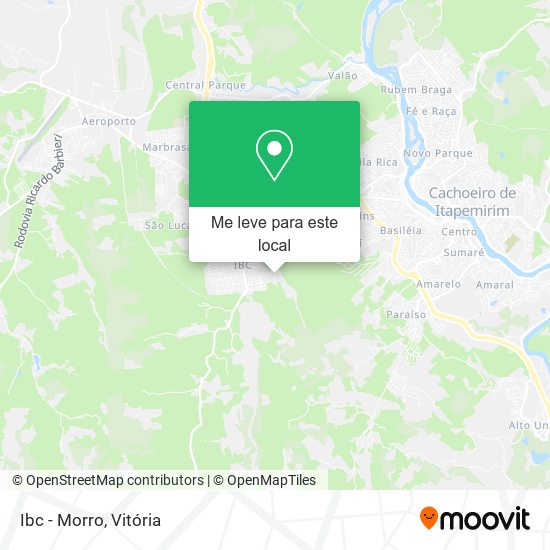 Ibc - Morro mapa