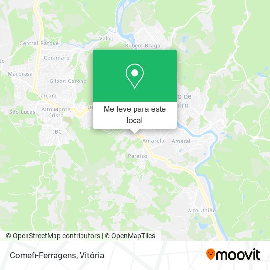 Comefi-Ferragens mapa