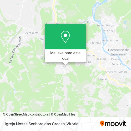 Igreja Nossa Senhora das Gracas mapa